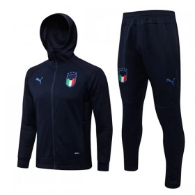 Italia - Hoodie Chaqueta De Entrenamiento Trajes 2022/23 Azul